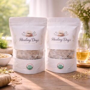 Digestive Herbal Tea Blend – Daily Wellness, USDA Organic (Loose Leaf or 30 Tea Bags)